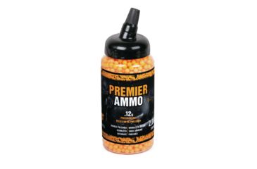 Image of Crosman Airsoft Premier Ammo, 6mm, 2000 Count, Orange 12GFO2J