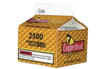Image of Crosman Copperhead Milk Carton 2500 BBs 0747
