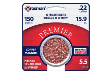 Image of Crosman CopperMagPrmrDomedPellet .22 14.gr /150 CPD22