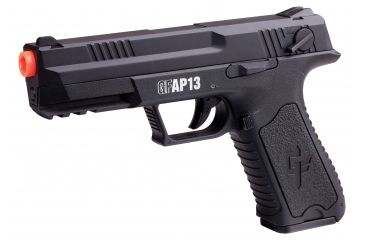 Image of Crosman GFAP13 Electronic Powered full/Semi-Auto Airsoft Pistol, Black, GFAP13