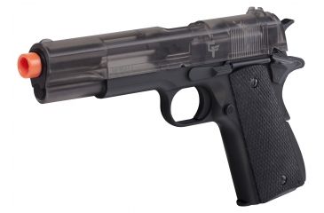 Image of Crosman GFM311 1911 Style Airsoft Pistol, Black, APGFM311