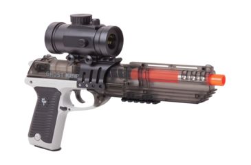 Image of Crosman Ghost Mayhem Airsoft Gun, Grey/Smoke GFM39PGS
