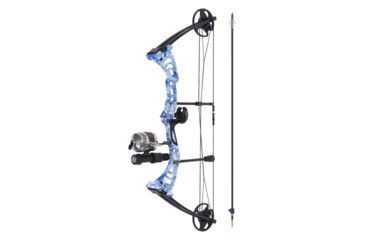 Image of Crosman Typhon Bow Fishing Kit w/ 15-55# Bow, Reel, Line, Reel Seat, Arrow Rest and Arrow AVCT40KT