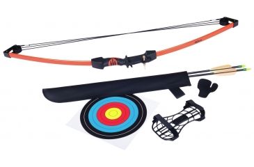 Image of CenterPoint Upland Youth Recurve Bow / Right Hand Grip, Orange, AYC1024