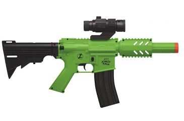 Image of Crosman Z77 Zombie Purge Air Rifle Fully-Auto 6mm Airsoft Black/Green
