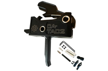 Image of Cross Armory Tac 2 AR-15 Trigger Kit, Flat, 3.5lb, Black, CRAR15TDIBK