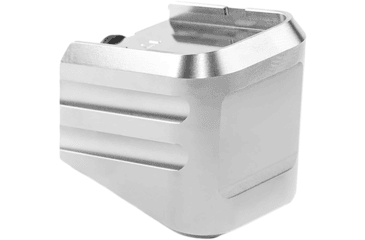 Image of Cross Armory Glock 17/22/31 9mm/.40 S&amp;W/.357 SIG Aluminum +0 Magazine Extension, Silver, CRG+0MEG17SV