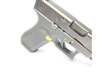 Image of Cross Armory Glock 3-Piece Kit, 3 Pin Set, Extended Mag Catch, Extended Slide Lock, Gen 5, Gold, CRG5OKGD