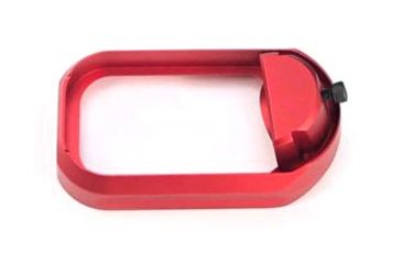 Image of Cross Armory Glock Performance Flared Magwell Gen 1 - 3 fits All Magazines, Red Finish, crGFMWrd