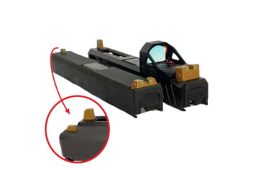 Image of Cross Armory Glow-In-The-Dark Pistol Sights, FDE, Standard, crGSs-fde