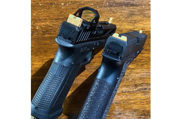 Image of Cross Armory Glow-In-The-Dark Pistol Sights, FDE, Standard, crGSs-fde