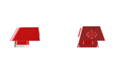 Image of Cross Armory Glow-In-The-Dark Pistol Sights, Red, Standard, crGSs-rd