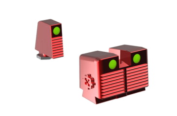 Image of Cross Armory Glow-In-The-Dark Pistol Sights, Red, Tall, crGSt-rd