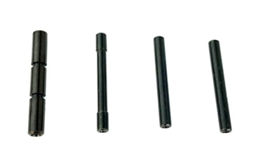 Image of Cross Armory 4 Pin Set, P80 Performance Gen 1-3, 4140 Ordnance Steel, Black, Small, CRP80PSBK