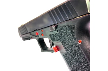 Image of Cross Armory P80 Performance 4 Pin Set, V and C, Red, CRP80PSRD