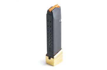 Image of Cross Armory Plus 5 Magazine Extension, Glock Gen 1-5 17/22/31, Gold, crG+5ME-g17gd