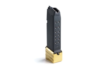 Image of Cross Armory Plus 5 Magazine Extension, Glock Gen 1-5 19/23/32, Gold, crG+5ME-g19gd