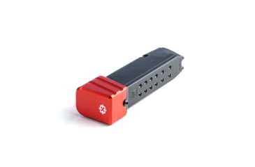 Image of Cross Armory Magazine Extension +5 for Glock 19/23/32 Gen 1-5, Red, Small, crG+5ME-g19rd-5RD