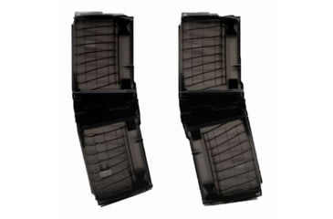 Image of Cross Industries Ar15 10/10 Coupling Pistol Magazine, Set of 2, Transparent Smoked, CM10AR15P55645B