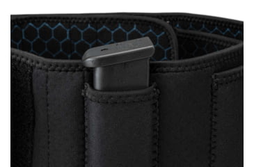 Image of CrossBreed Holsters Belly Band 2.0 Holster, Ambidextrous, Sig P365/Springfield Armory Hellcat, Smith &amp; Wesson M&amp;P Shield, Kimber Mako, Glock 26/19, Ruger LC9, Sig P320 Compact, Walther PPS M2, Black, Medium, CBBB-MD