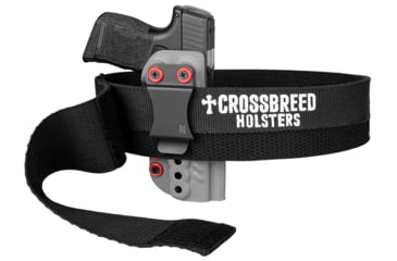 Image of CrossBreed Holsters Liberty Holster Support Band, Multi-Fit, Ambidextrous, Kydex, Black, Large, LB-L-K