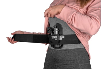 Image of CrossBreed Holsters Liberty Holster Support Band, Multi-Fit, Ambidextrous, Kydex, Black, Large, LB-L-K