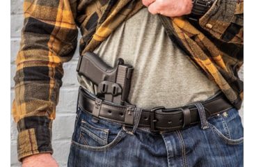 Image of CrossBreed Holsters Rogue IWB Holster, Glock 43, 43X, Right Hand, Kydex, Black, Medium, RHO-R-1216-BL