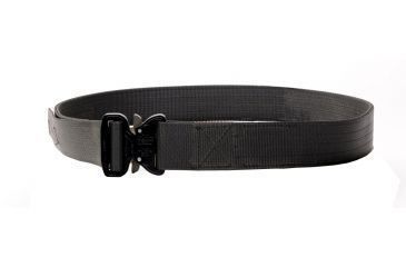 Image of Crosstac 5-Row Stitched Tactical Belt, Black Web/Black Buckle, 32-34, 135004-BLK-3234