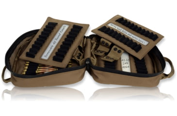 Image of Crosstac Ammo Fortress 120, Coyote Brown, 120 Round, 135715-120-CB