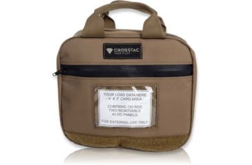 Image of Crosstac Ammo Fortress 120, Coyote Brown, 120 Round, 135715-120-CB