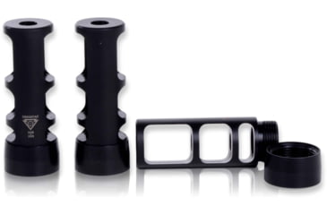 Image of Crosstac Mk109 Muzzle Brake, 308/300, Black, 135701-300