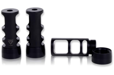 Image of Crosstac Mk109 Muzzle Brake, 6.5mm, Black, 135701-65