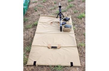 Image of Crosstac Precision Long Range Shooting Mat, Coyote Brown, NSN 7830-01-067-6181 126010-CB
