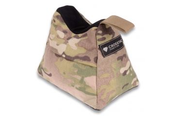 Image of Crosstac Rear Shooting Rest Bag / Pre-Filled, Multicam, 110055-MC