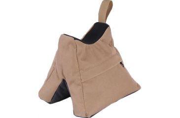 Image of Crosstac Saddle Shooting Rest Bag / Pre-Filled, Coyote Brown, 110060-CB