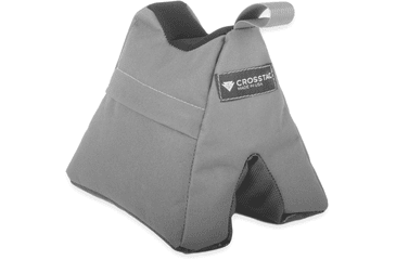 Image of Crosstac Ultralight Saddle Bag Shooting Rest, 1000-D Cordura, Wolf Grey, 110060-GRY-UL