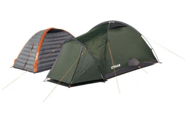 Image of Crua Outdoors Combo Tent, Green/Gray/Orange, COMBO-01