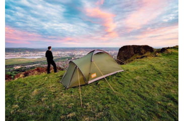 Image of Crua Outdoors Crua Duo Tent For Hiking And Backpacking, Green, DUO-01