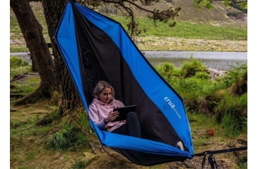 Image of Crua Outdoors Koala Maxx Hammock, Blue, KHM-02