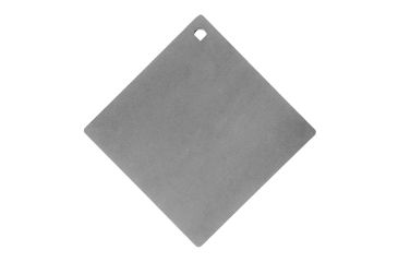 Image of CTS Targets 10x10in Square Pistol Target, Steel, 1/4in Thick, NSN N CTS-PS-10-008