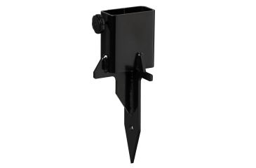 Image of CTS Targets 2x4 Spike Base, Black, 5.25in L x 5.5in W x 12.75H, NSN N CTS-SBS-030