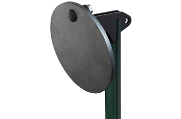 Image of CTS Targets T-Post Pro Kit with 8in  Target, Black, NSN N CTS-TPP8K-043