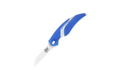 Image of Cuda 2.5in Titanium Bonded Bait Knive, Titanium Bonded Blade, Non-Slip Cuda Scale Pattern Grips, 18834