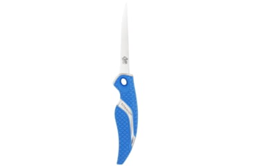 Image of Cuda 4in Titanium Bonded Fillet Knive, German 4116 Corrosion Resistant Stainless Steel Blade, Non-Slip Cuda Scale Pattern Grips, 18853