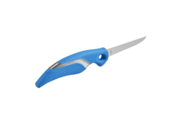 Image of Cuda 4in Titanium Bonded Fillet Knive, German 4116 Corrosion Resistant Stainless Steel Blade, Non-Slip Cuda Scale Pattern Grips, 18853