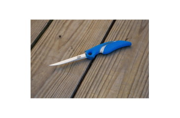 Image of Cuda 4in Titanium Bonded Fillet Knive, German 4116 Corrosion Resistant Stainless Steel Blade, Non-Slip Cuda Scale Pattern Grips, 18853