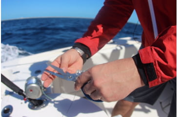 Image of Cuda 8in Titanium Bonded Detachable Marine Shear, Titanium Bonded Blades,Integrated Fish Scaler And Bottle Opener, 18854