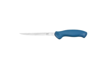 Image of Cuda AquaTuff Fillet Knife with Blade Cover, Blue, 6in, 23045