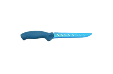 Image of Cuda AquaTuff Fillet Knife with Blade Cover, Blue, 6in, 23045