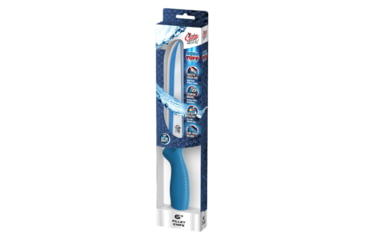Image of Cuda AquaTuff Fillet Knife with Blade Cover, Blue, 6in, 23045